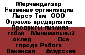 Мерчандайзер › Название организации ­ Лидер Тим, ООО › Отрасль предприятия ­ Продукты питания, табак › Минимальный оклад ­ 13 000 - Все города Работа » Вакансии   . Амурская обл.,Благовещенск г.